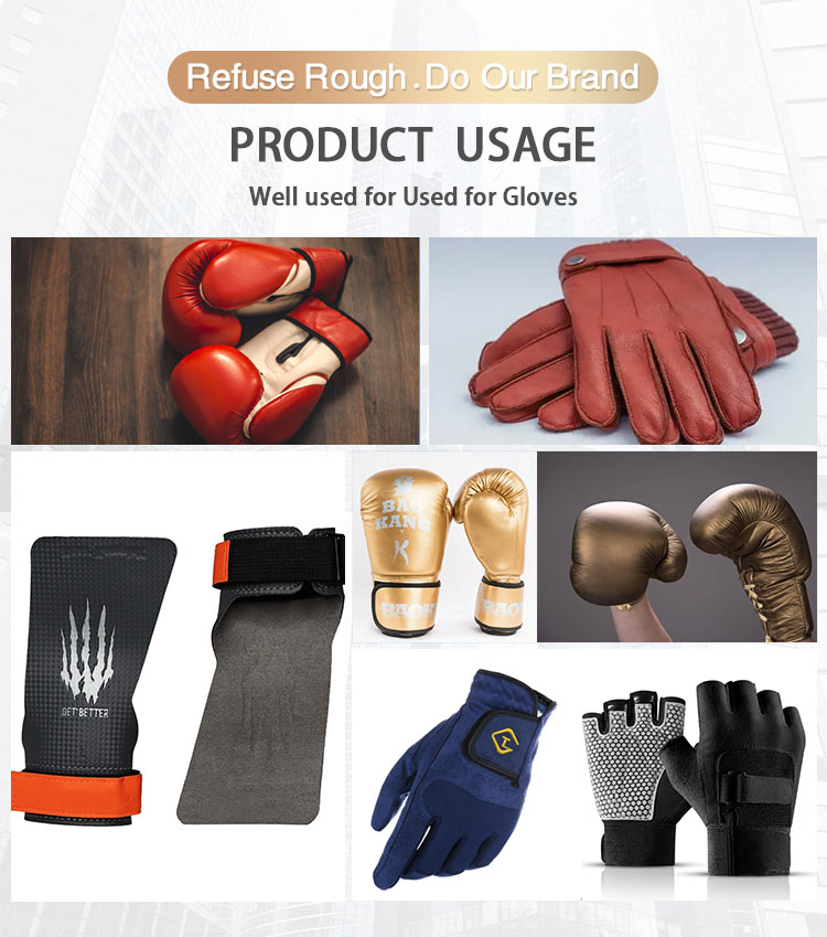 Microfiber Leather For Making Gloves 