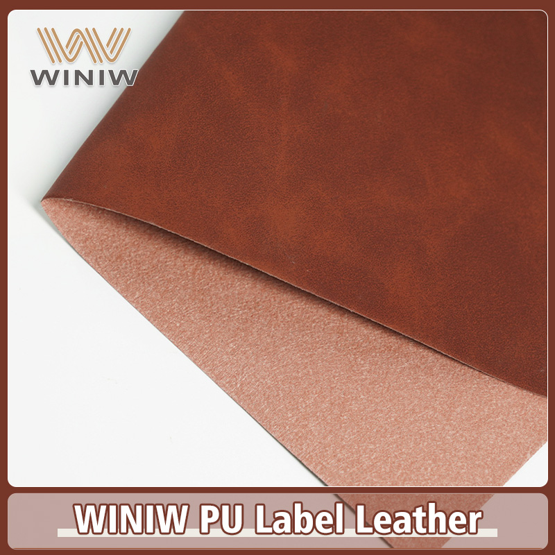 Moderate Elongation PU Leather Imitation Fabric For Leather Labels