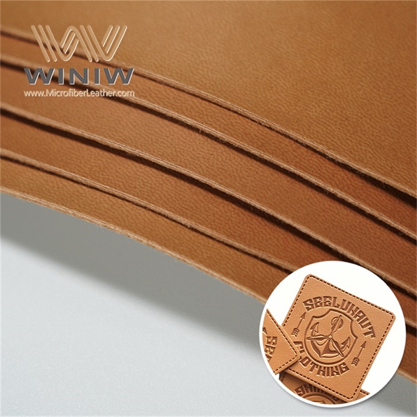 Anti Fouling Synthetic PU Leather Imitation Fabric For PU Trademarks