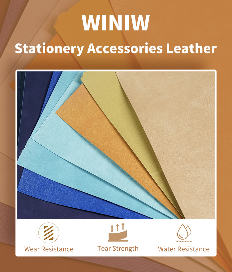 Pu Microfiber Leather For Making Pencil Pouch