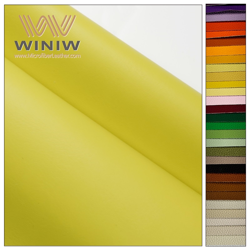 Bolsa de cuero de microfibra resistente a la decoloración de 0,4 mm para artículos de papelería