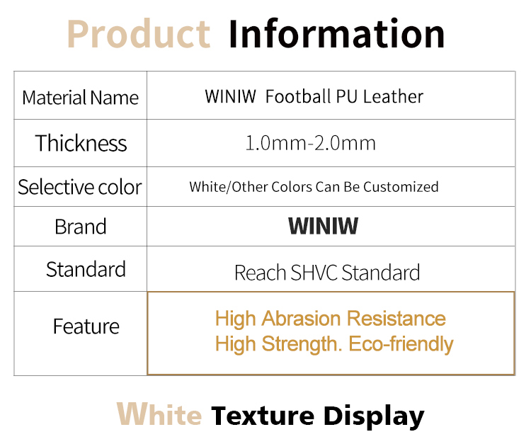Microfiber PU Leather Material For Soccer Ball