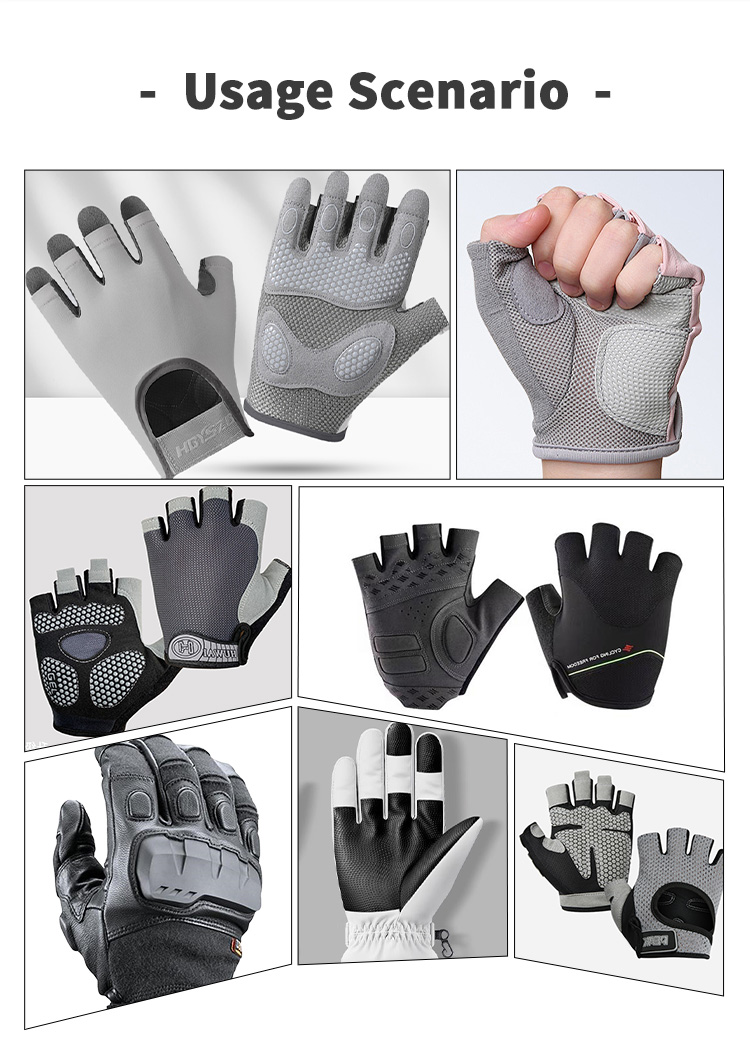 Microfiber PU Material for Sports Glove Leather
