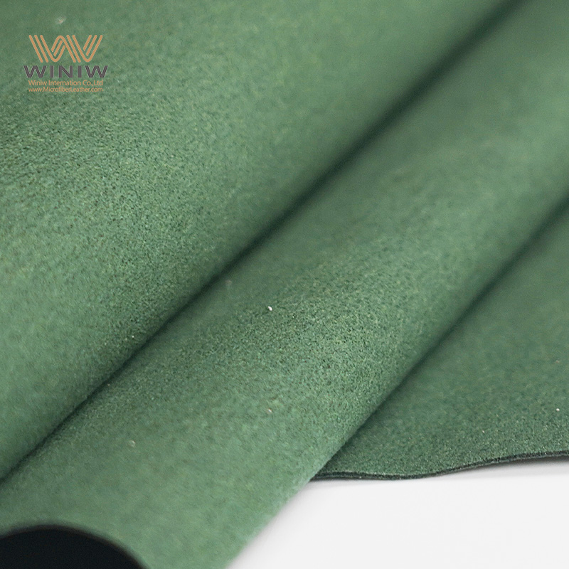 Soft And Pliable Texture Leather Fabric for microfiber suede clothes