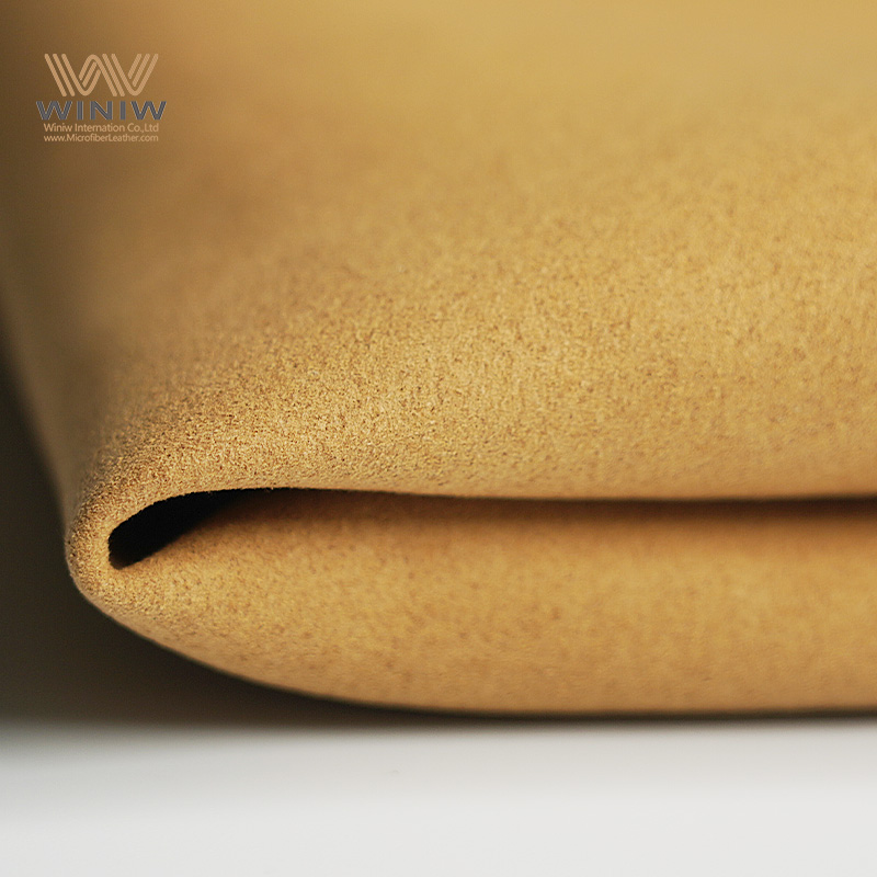 Warm vegan leather for suede fabric clothes