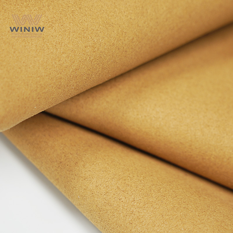 Warm vegan leather for suede fabric clothes