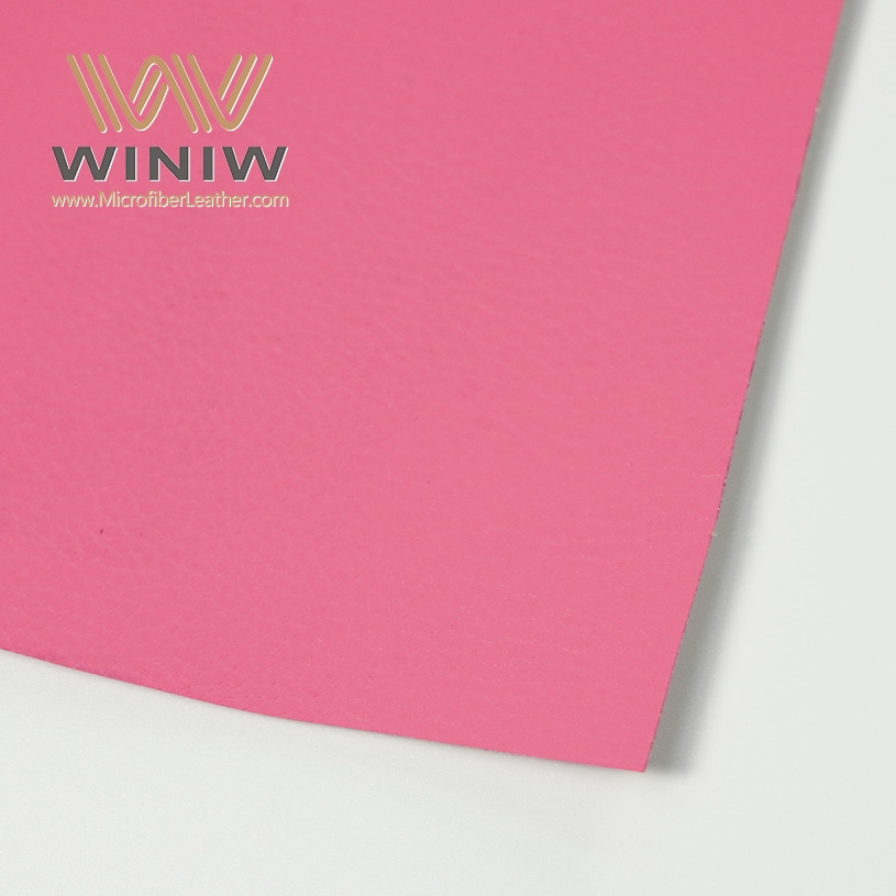 Solid Color Vegan Leather for Suede Upper Material