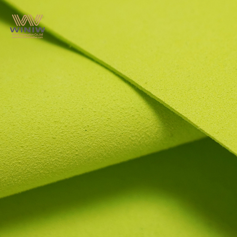 Da nhân tạo dễ may cho quần áo da lộn sợi nhỏ