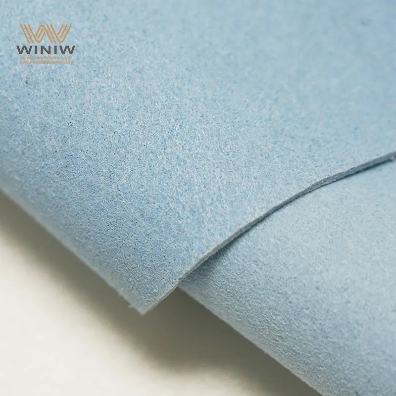 Натуральна синтетична шкіра для одягу з замші