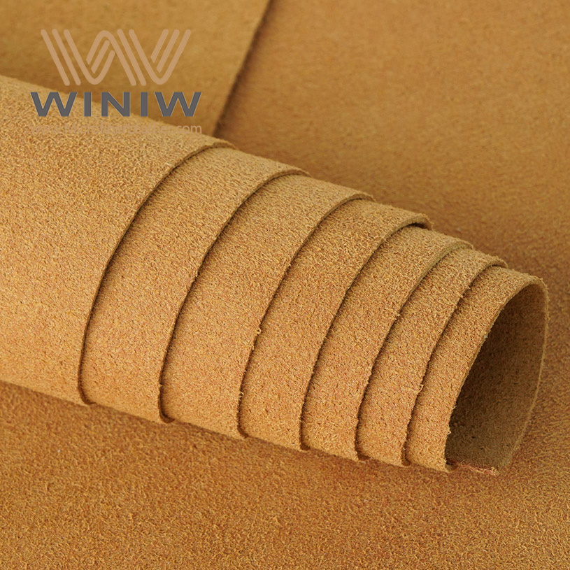 Soft And Pliable Texture Faux Suede for Shoe Lining