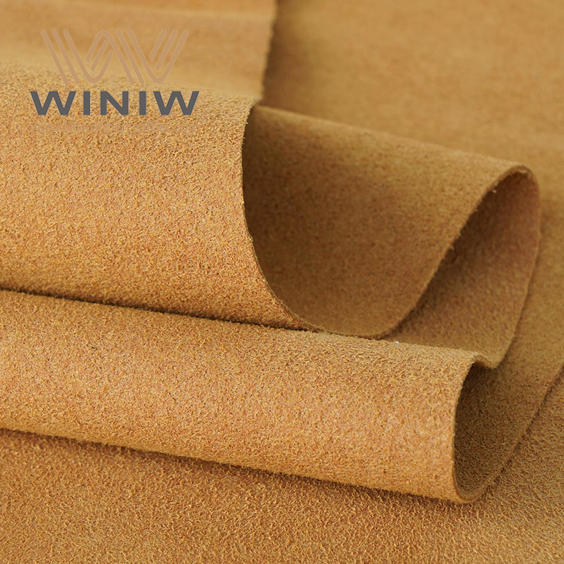 Soft And Pliable Texture Faux Suede for Shoe Lining