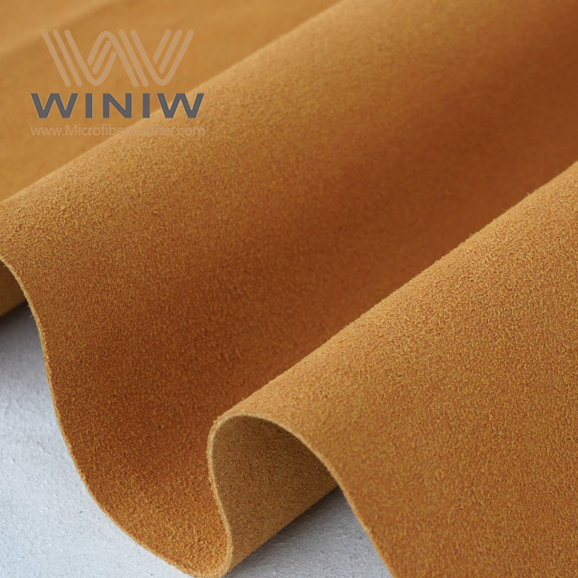 Soft And Pliable Texture Faux Suede for Shoe Lining