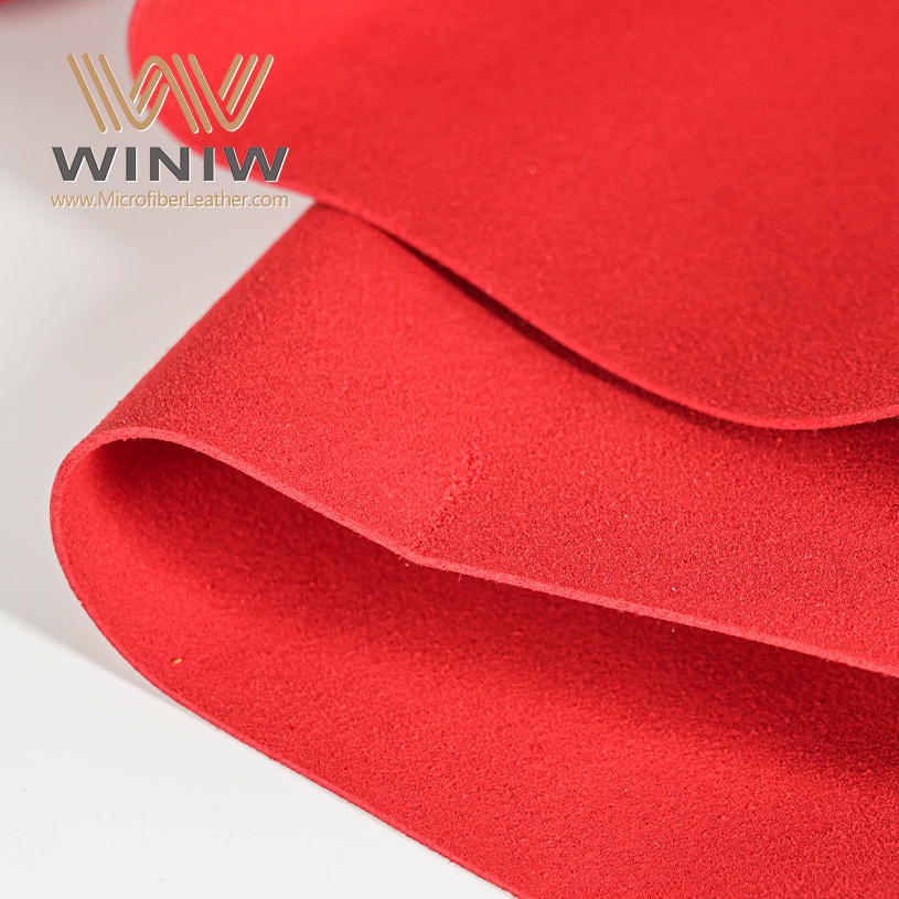 Solid Color Leather Material for Suede Upper Material