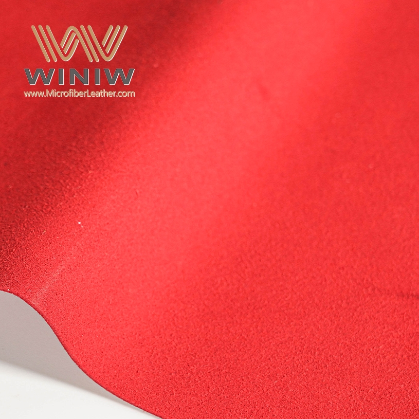 Solid Color Leather Material for Suede Upper Material