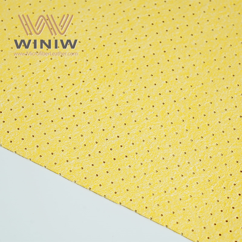 Pelle sintetica tinta unita per la pulizia della pelle scamosciata