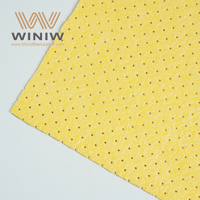 Pelle sintetica tinta unita per la pulizia della pelle scamosciata