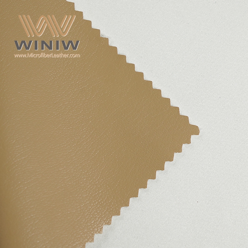 Natural Feel Faux Suede Leather Fabric for Clothing