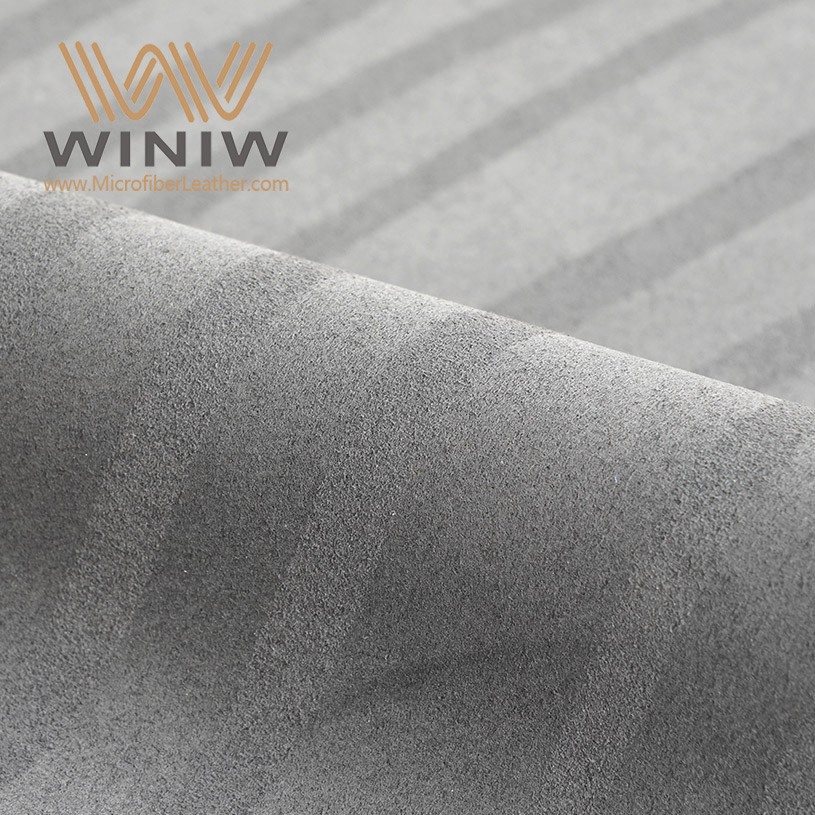 جلد صناعي مقاوم للزيت بلمسة نهائية من جلد الغزال لأحذية السلامة في المستودعات