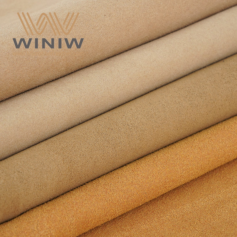 Static-Dissipative Suede-Finish Microfiber Leather for Electronics Plant Safety Shoes