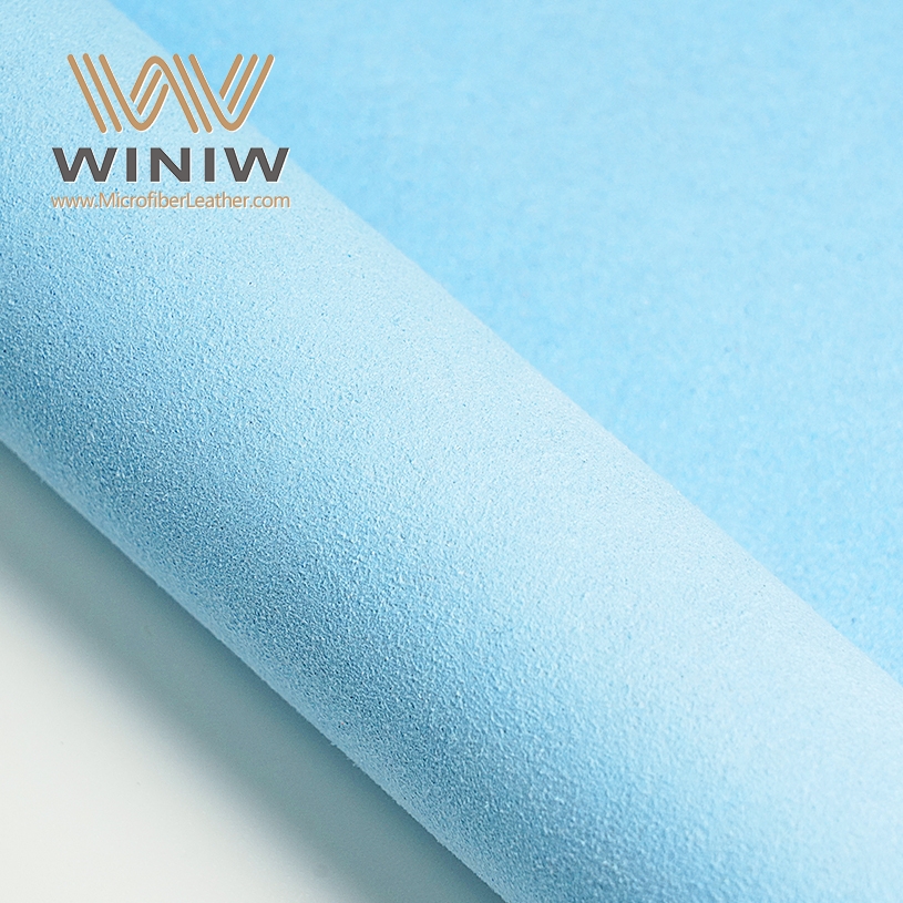 Finta pelle scamosciata morbida al tatto per il rivestimento del divano del soggiorno