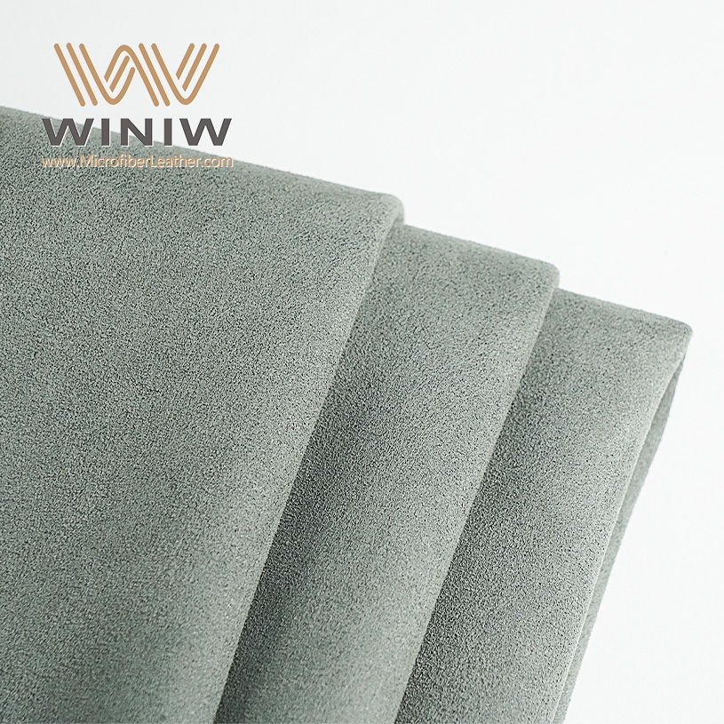 Pelle artificiale resistente con texture nabuk per pannelli di divani componibili