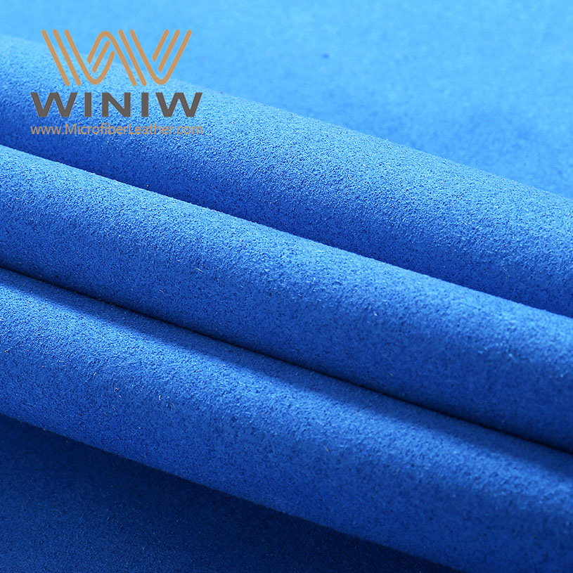 Stain-Repellent Faux Suede Leather for Casual Shoe Uppers