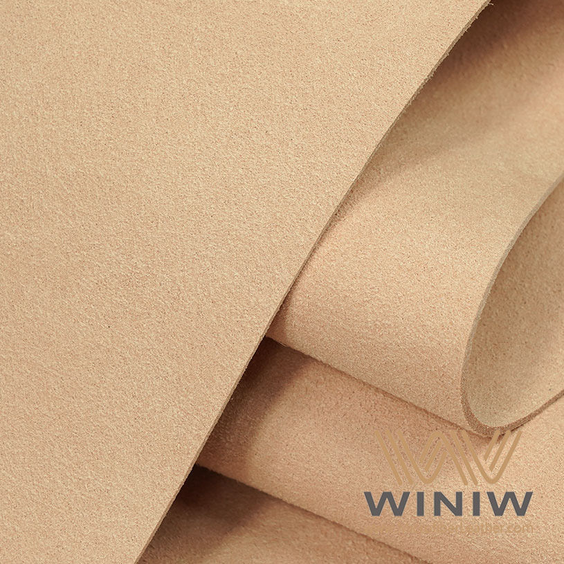 Soft-Touch Synthetic Suede Leather for Sandal Straps