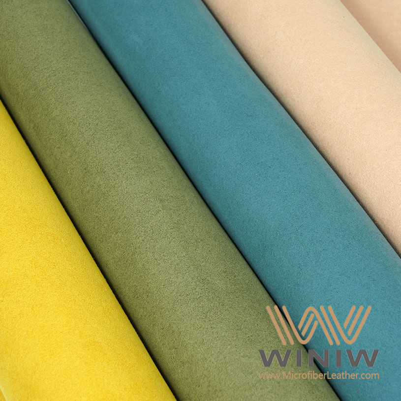 Soft-Touch Synthetic Suede Leather for Sandal Straps