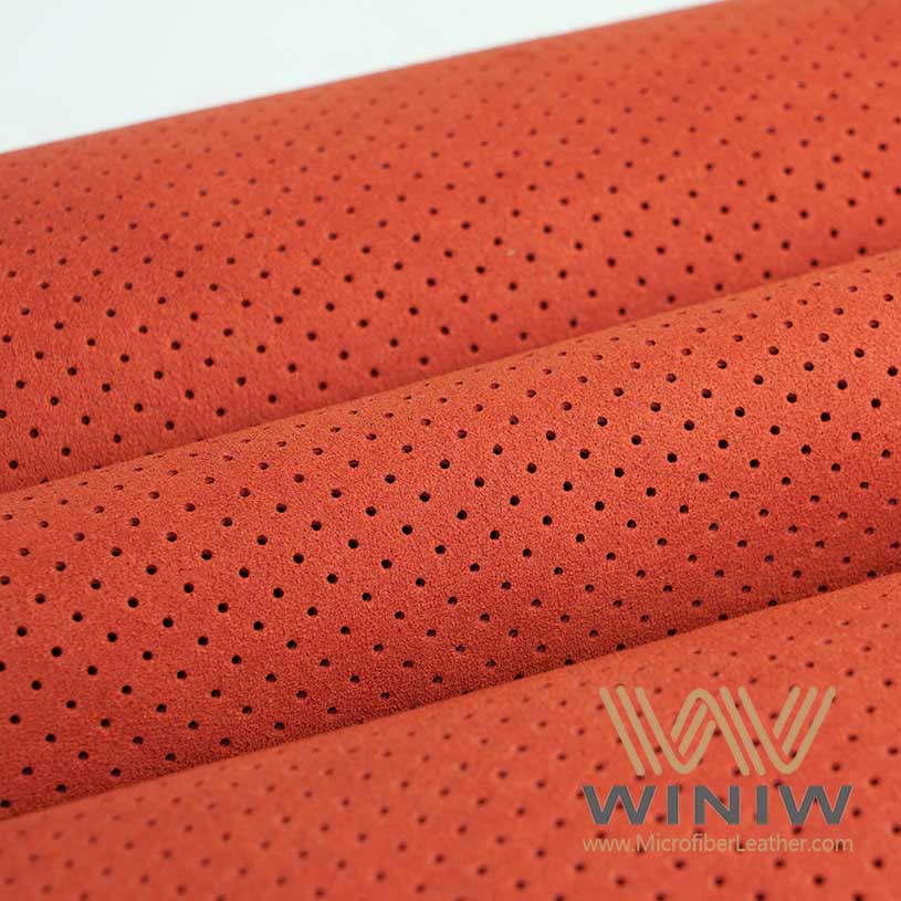 Static-Free Suede Faux Leather for Car Console Side Panels