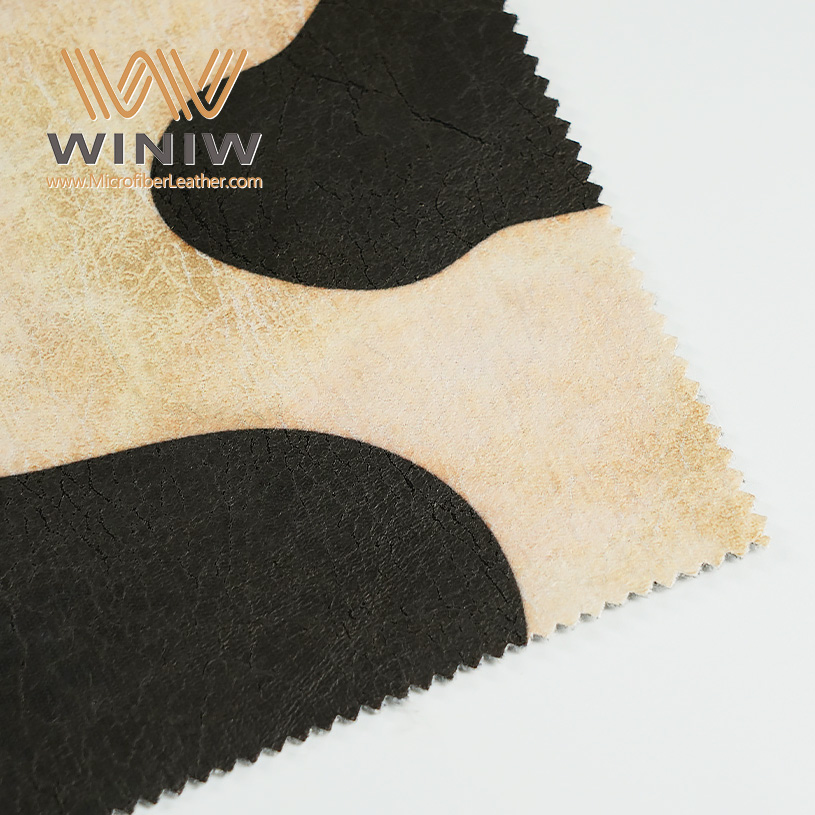 Velvet-Touch Faux Leather for Sofa Upholstery