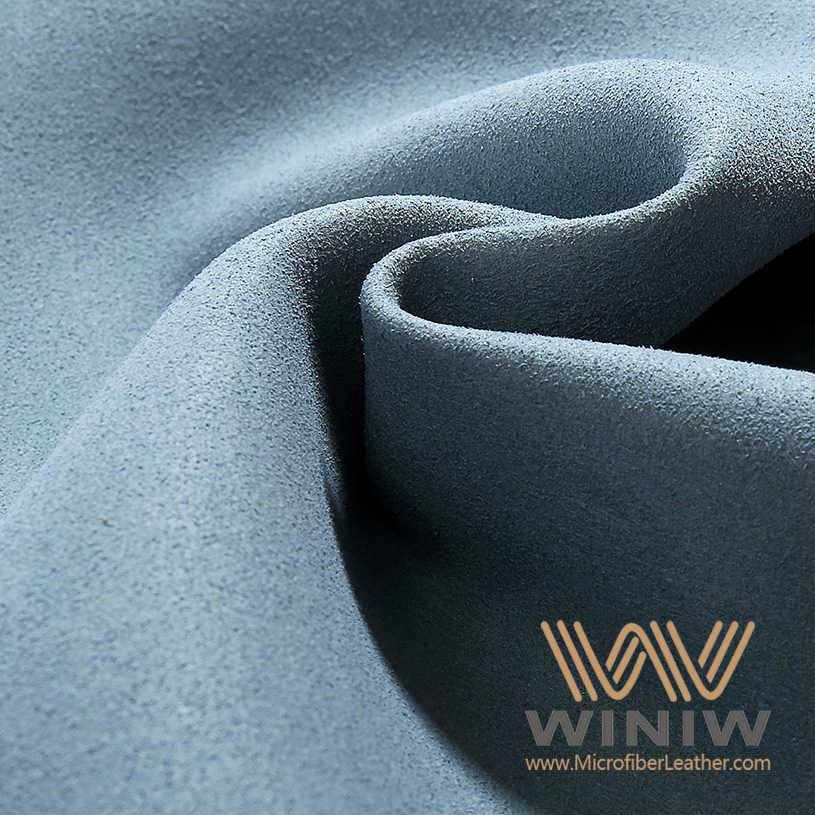 Soft Flocked Faux Leather for Shoe Collars