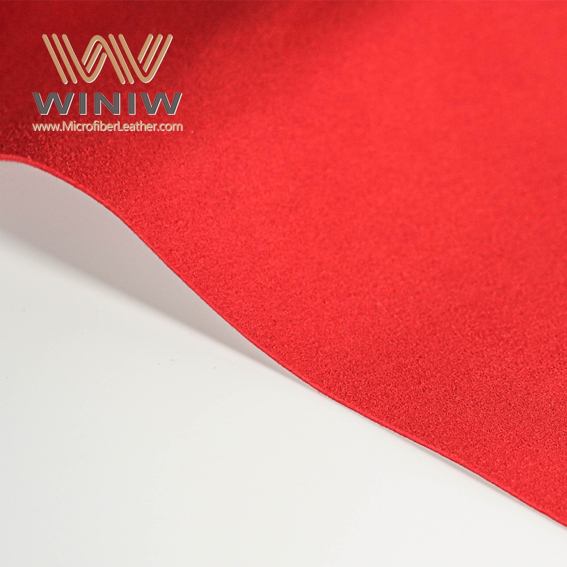 Water-Resistant Faux Suede Leather for Ankle Boots