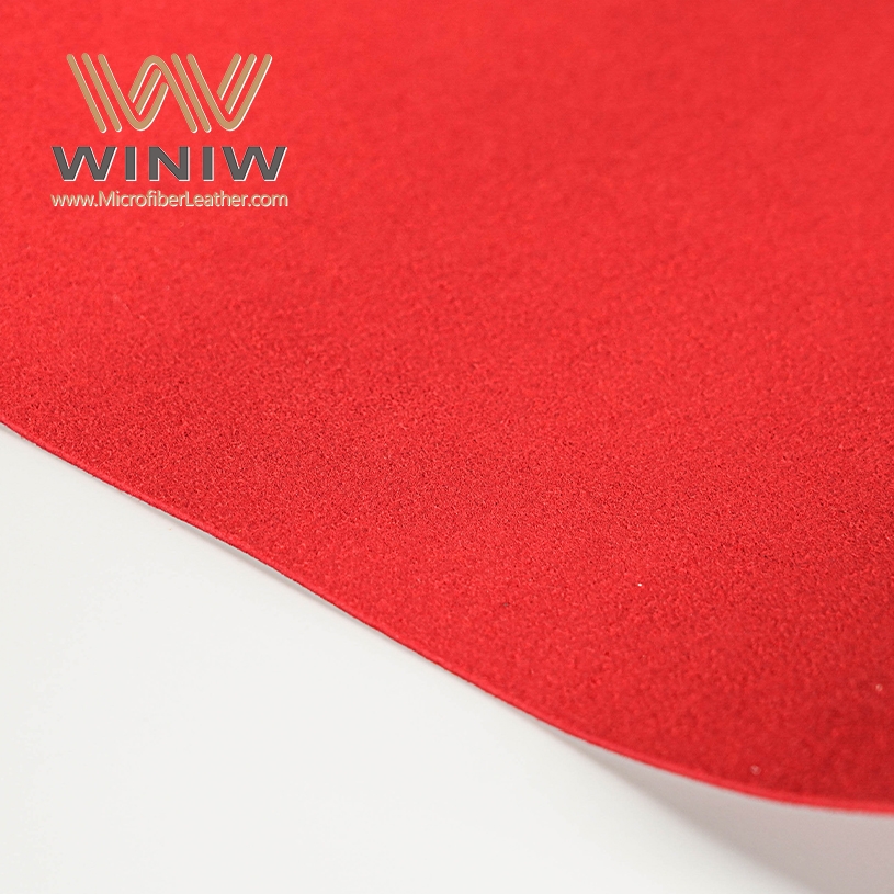 Water-Resistant Faux Suede Leather for Ankle Boots