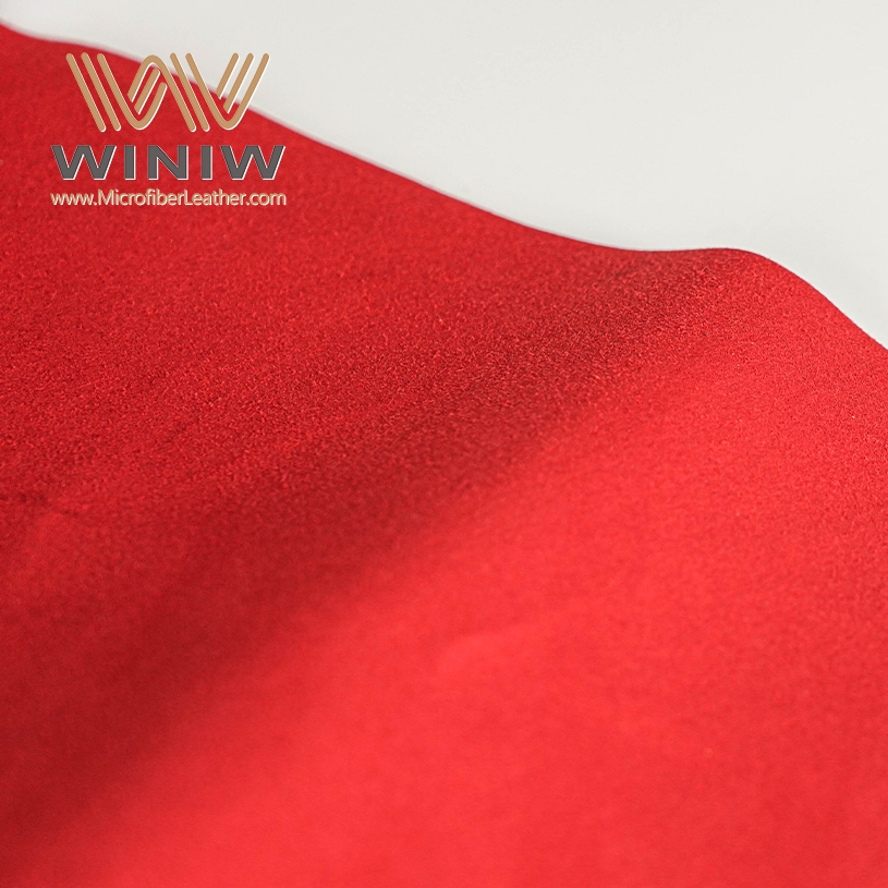 Water-Resistant Faux Suede Leather for Ankle Boots