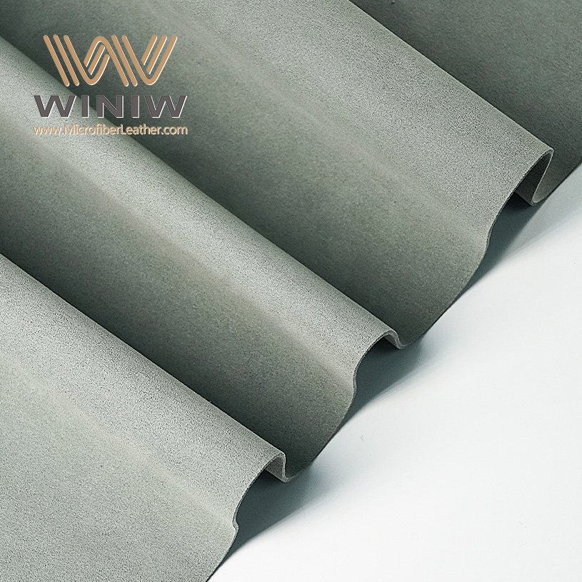 Stain-Resistant Faux Suede Leather for Living Room Sofas