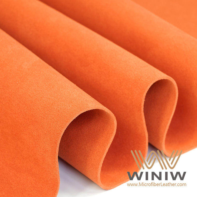 Anti-Fading Plush Faux Suede Leather for Convertible Car Interior Trim