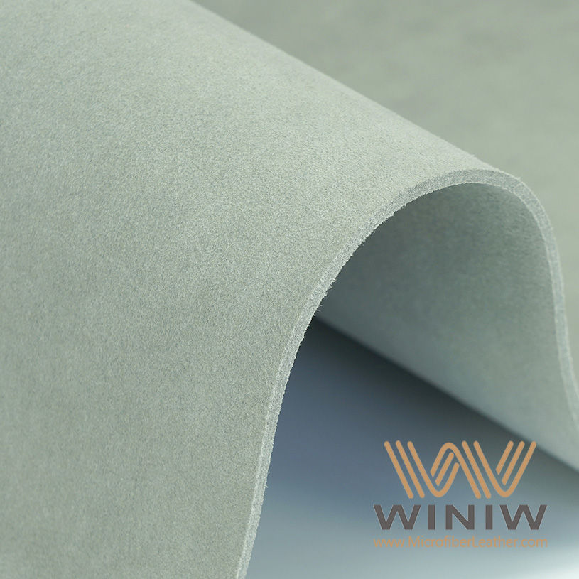 Slip-Resistant Textured Suede Faux Leather for Outdoor Hiking Shoes