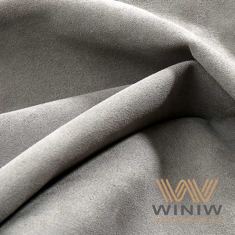Cuir synthétique suédé en microfibre respirante pour intérieurs de véhicules