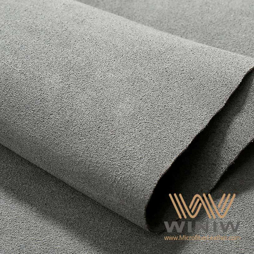 Pelle sintetica scamosciata in microfibra traspirante per interni di veicoli