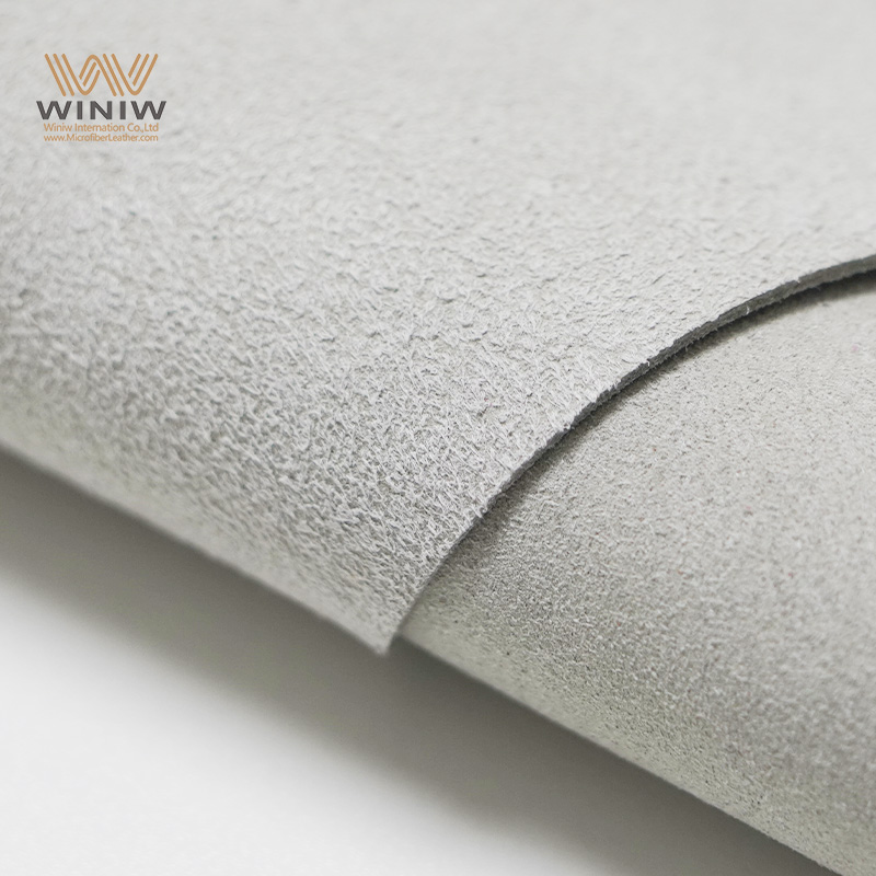 Ecopelle scamosciata antipolvere per tomaie di sneakers alla moda