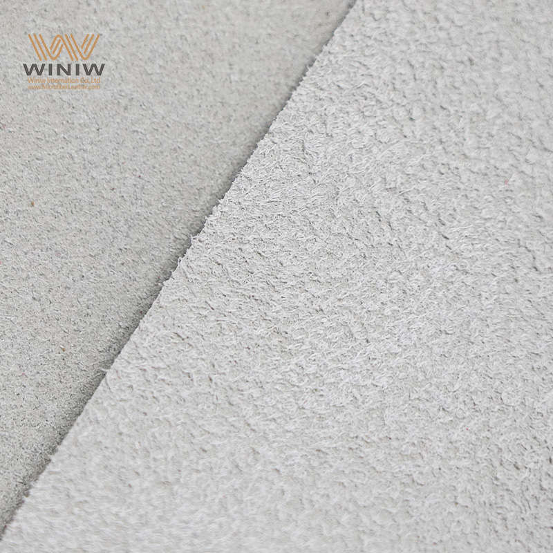 Ecopelle scamosciata antipolvere per tomaie di sneakers alla moda