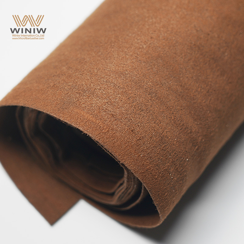 Cuir synthétique nubuck anti-rides pour le revêtement de meubles