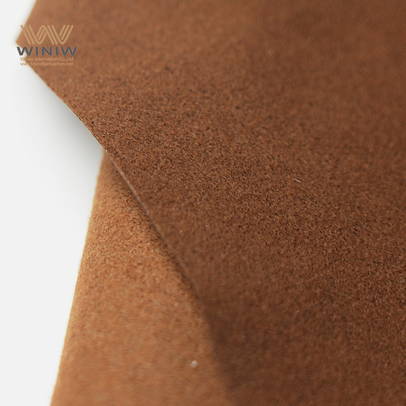 Cuir synthétique nubuck anti-rides pour le revêtement de meubles