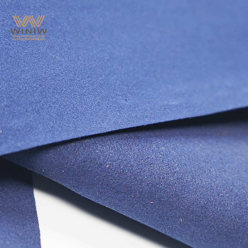 Cuir microfibre suédé imperméable pour empiècements de bottes d'extérieur