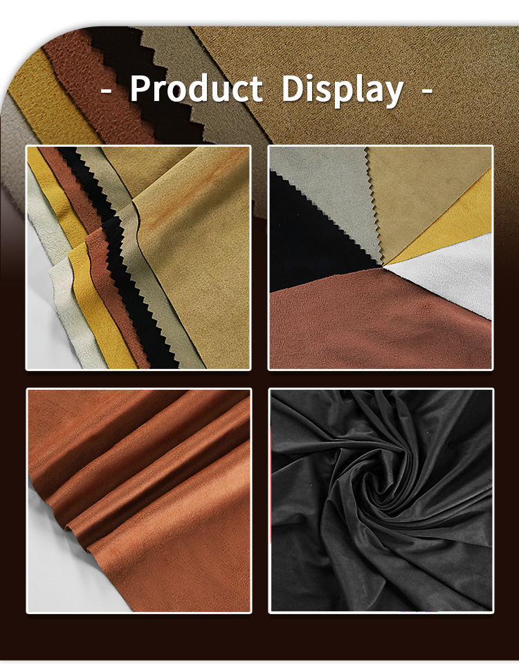 Microfiber Synthetic Suede Leather