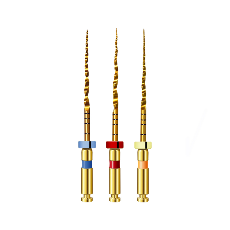 Efficient Gold Endodontic Rotary Protaple Files