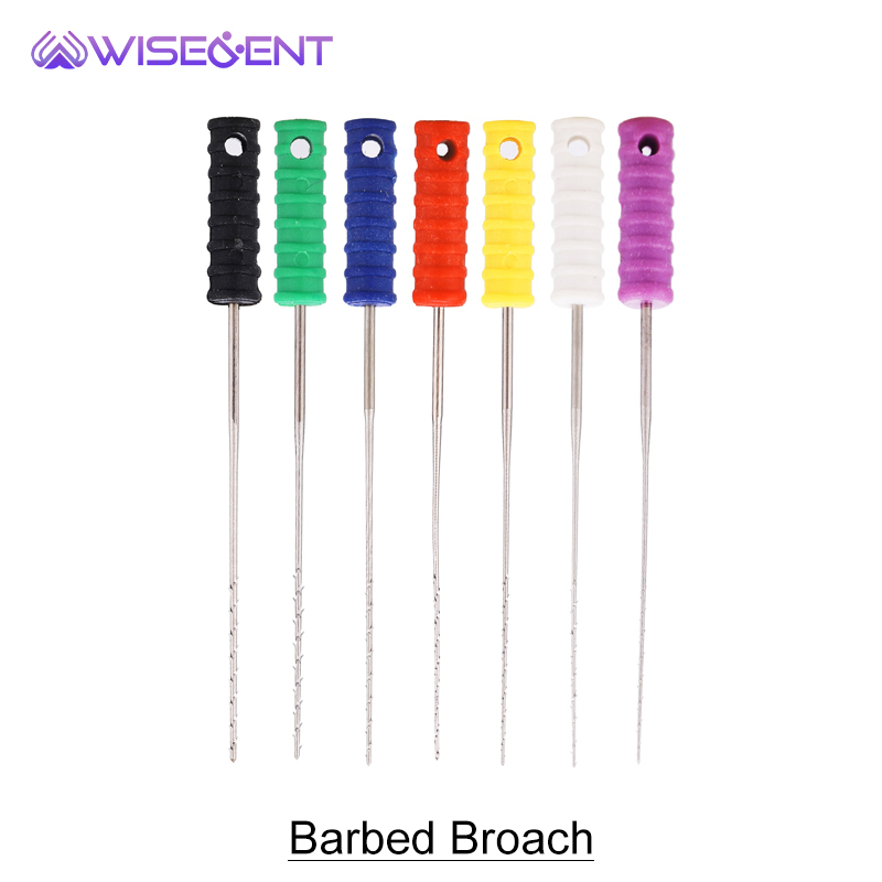 Dental Files Hand Use Endo Root Canal Barbed Broaches