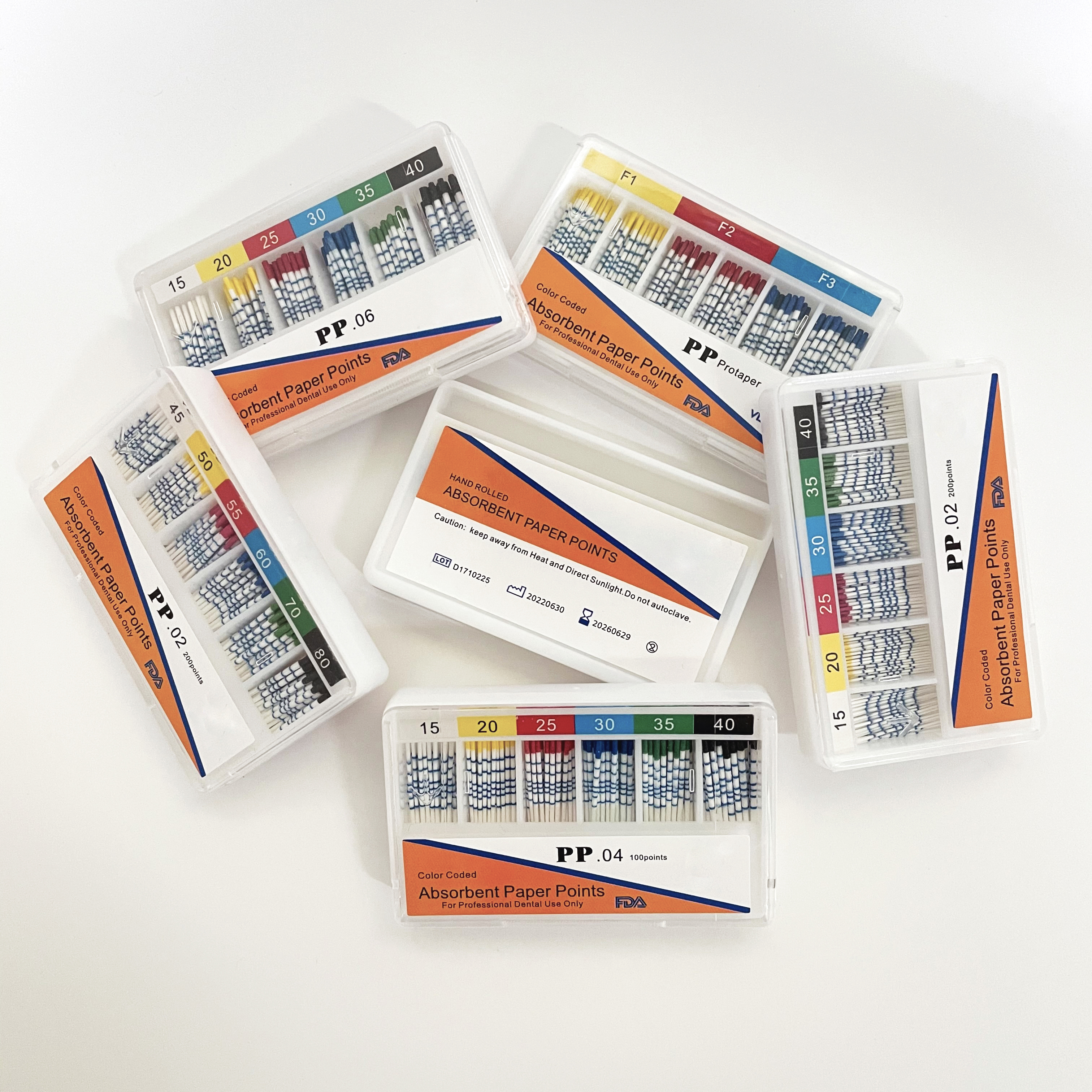 Efficient Gold Endodontic Rotary Protaple Files