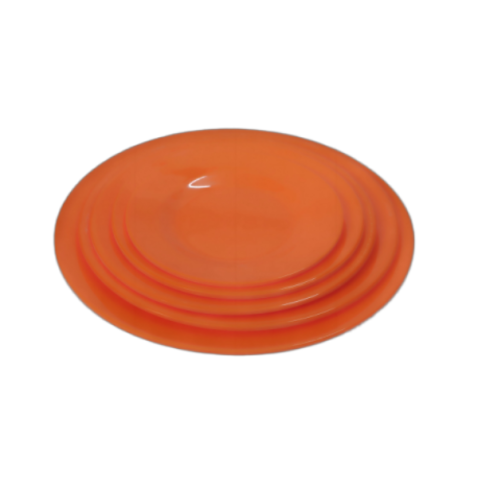 Juego de vajilla de melamina antideslizante de calidad para acampar al aire libre