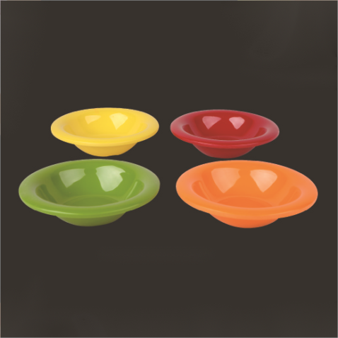 Vajilla de melamina irrompible y brillante para barcos